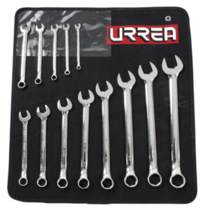 Juego de llaves combinadas pulido espejo en pulgadas