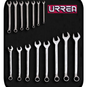 Juego de llaves combinadas pulido espejo métricas