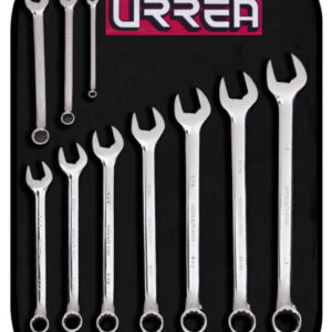 Juego de llaves combinadas pulido espejo en pulgadas