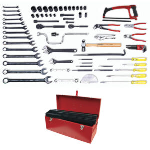 Juego industrial para mantenimiento de ferrocarril en pulgadas