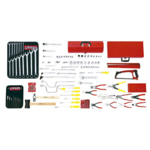 Juego básico industrial en pulgadas 124 piezas