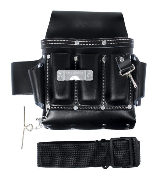 Portaherramientas de piel tipo vaqueta