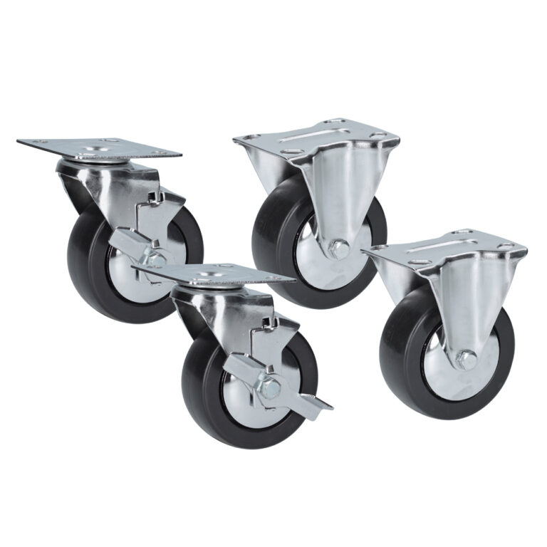 Juego de ruedas 5" para gabinete serie H