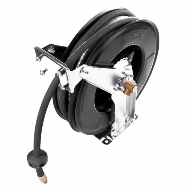 CARRETE MANGUERA PARA GRASA 1/4