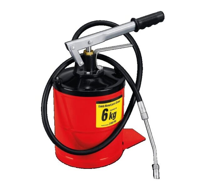 CUBETA MANUAL PARA GRASA 6 KG