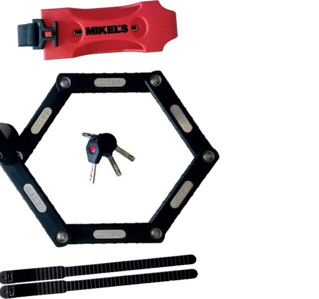 CANDADO PLEGABLE 75 cm CON LLAVE