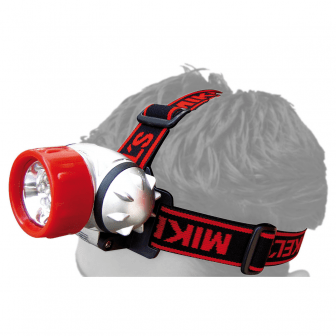 LAMPARA TIPO MINERO CON LEDS INCLUYE 3 PILAS AAA