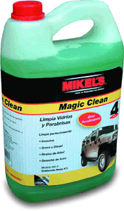 LIMPIA VIDRIOS Y LIMPIA PARABRISAS MAGIC CLEAN 4 L
