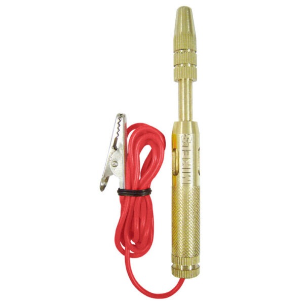 PROBADOR CORRIENTE LATONADO 6-12-24 V/CD