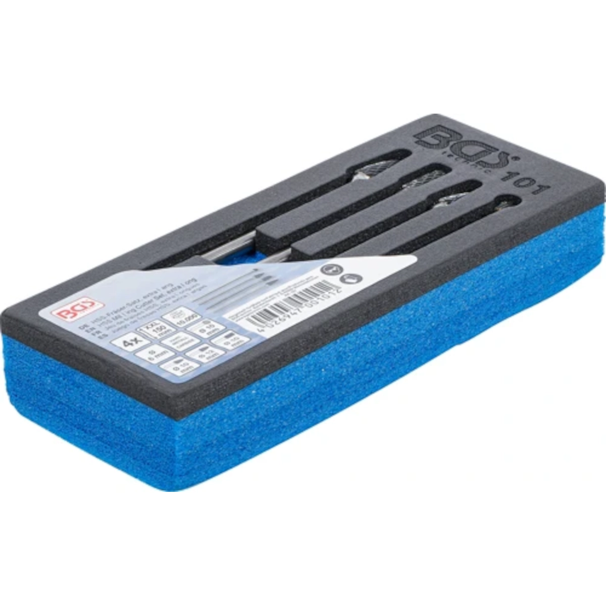 JUEGO DE FRESAS HSS, EXTRA LARGAS | 4 PIEZAS - Imagen 2