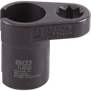 LLAVE CON VENTANA PARA INYECC. Y SONDA LAMBDA, 22 MM (7/8 ) X 50 MM, 1/2"