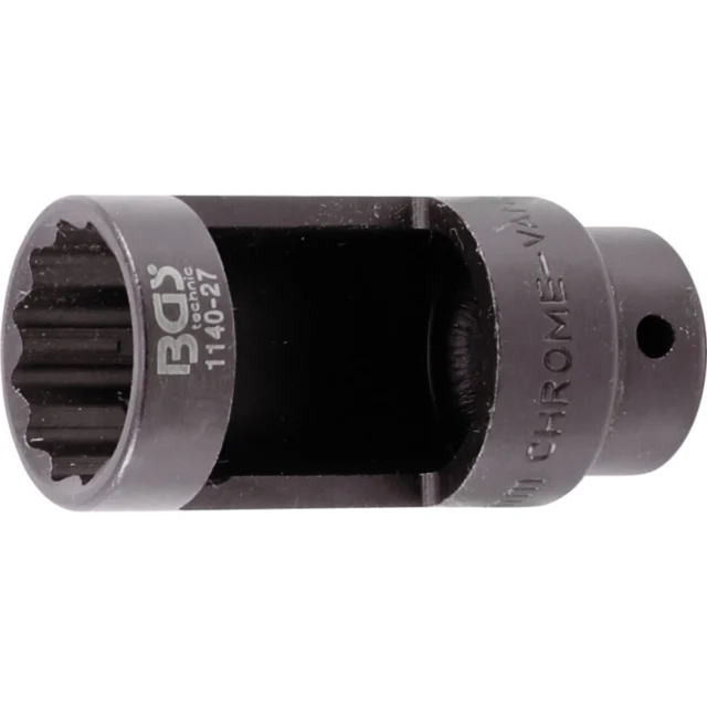 DADOS 27 MM CON VENTANA PARA INYECCIONES Y SONDA LAMBDA BGS 1140