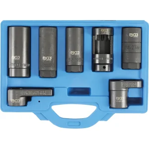 JUEGO 7 PIEZAS DE DADOS CON VENTANA PARA INYECCIONES Y SONDA LAMBDA