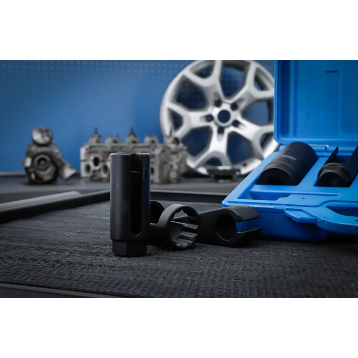 JUEGO 7 PIEZAS DE DADOS CON VENTANA PARA INYECCIONES Y SONDA LAMBDA - Imagen 2