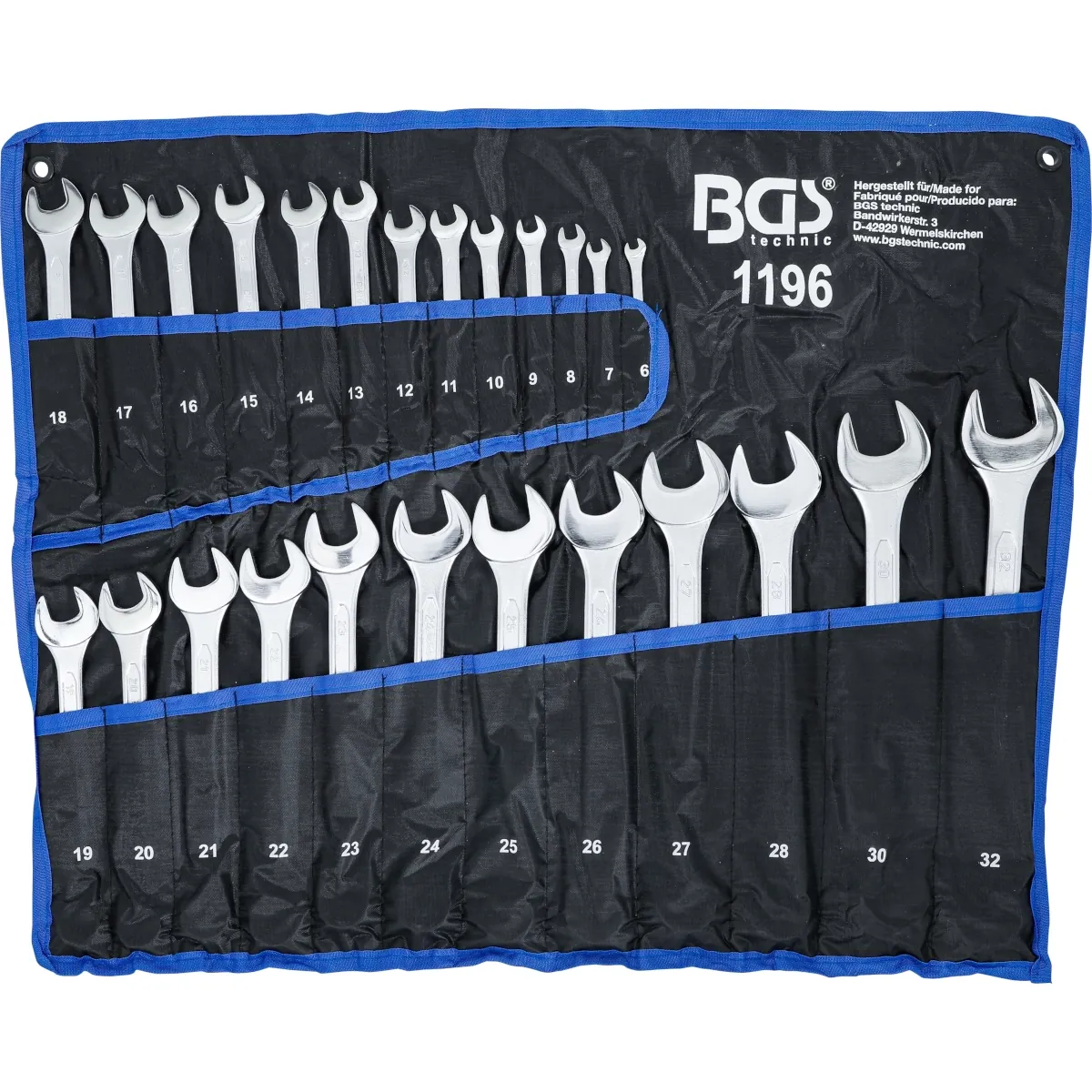 JUEGO 25 PIEZAS DE LLAVES COMBINADAS 6-32 MM - Imagen 7