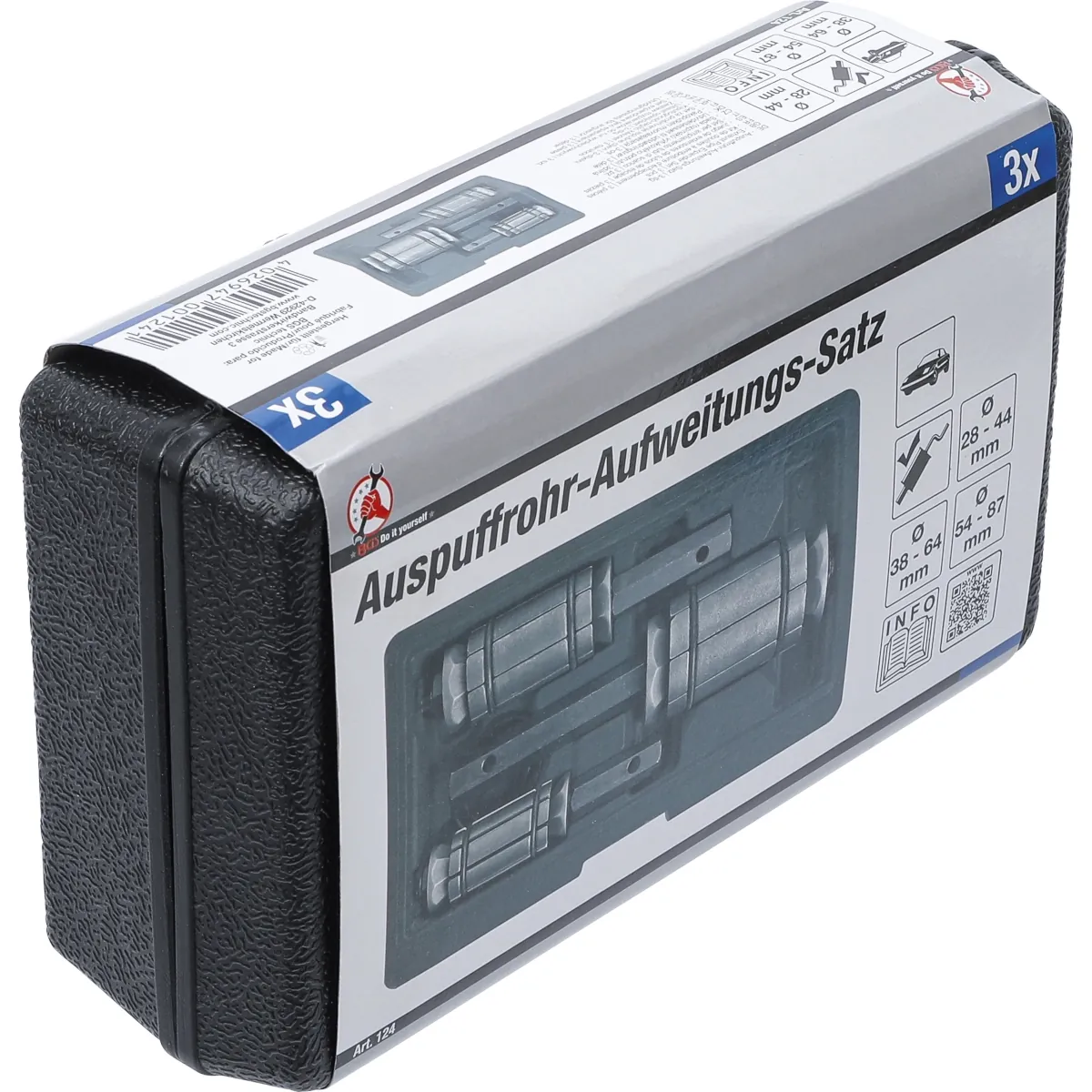 JUEGO DE EXPANSORES DE TUBOS DE MOFLE / ESCAPE | 3 PIEZAS - Imagen 8