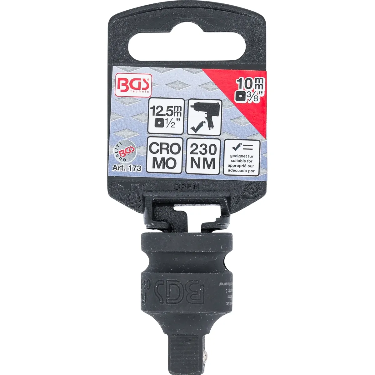 ADAPTADOR DE IMPACTO 1/2" INT - 3/8" EXT. - Imagen 2