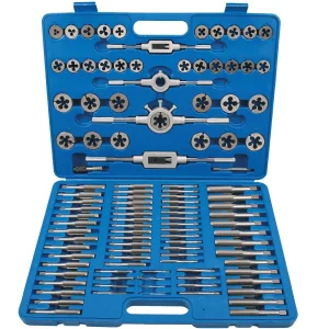 JUEGO 110 PIEZAS DE MACHUELOS Y TERRAJAS M2 - M16