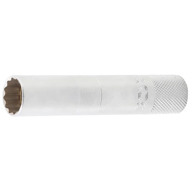DADO PARA BUJÍAS 14 MM CON 12 PUNTAS 3/8"  LONGITUD 90 MM