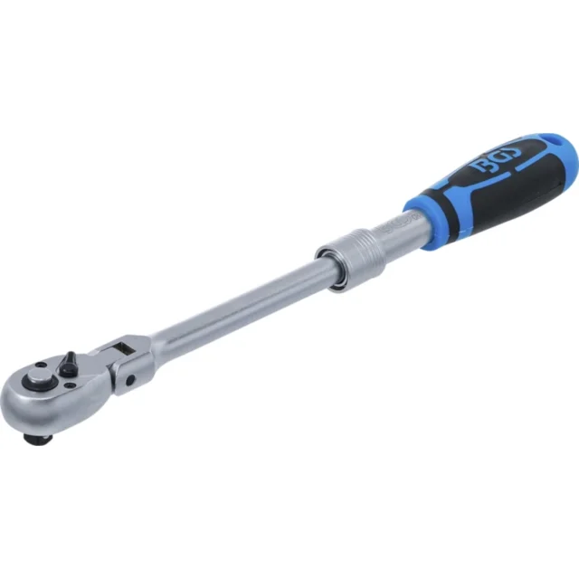 MATRACA REVERSIBLE, EXTENSIBLE, INCLINABLE | 10 MM (3/8") | 260 - 365 MM
