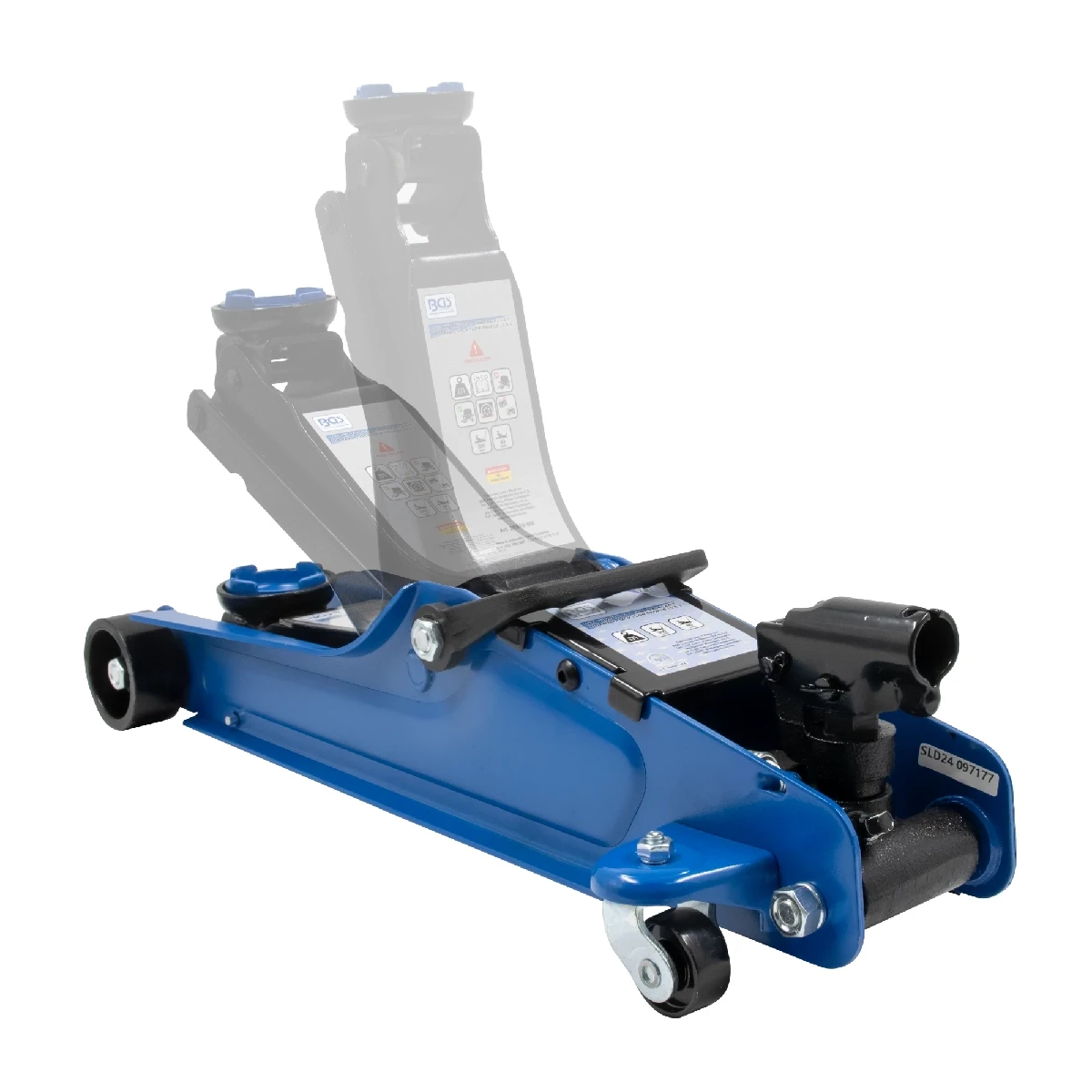 GATO DE PATIN DE 2.5 TON | PERFIL EXTRA BAJO | CON TURBO ELEVACION | VERSION MEJORADA - Imagen 7