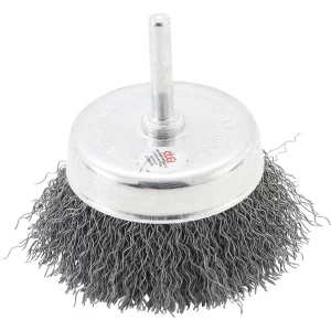 DISCO DE ALMABRE DE COPA RIZADO, DIAMETRO 75 MM