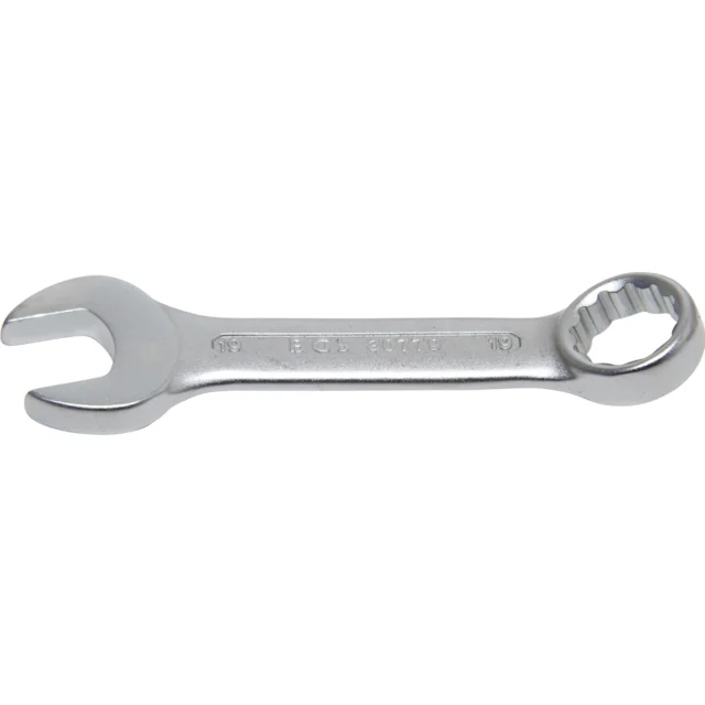 LLAVE COMBINADA, EXTRA CORTA, 19 MM