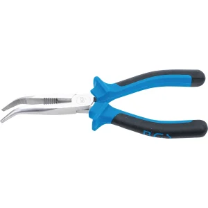 PINZA LARGO DE BOCA SEMIRREDONDA CURVO, 200 MM