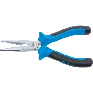 PINZA LARGO DE BOCA SEMIRREDONDA RECTO, 160 MM