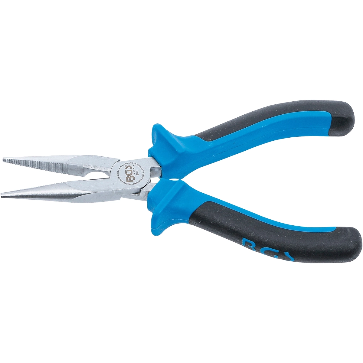 PINZA LARGO DE BOCA SEMIRREDONDA RECTO, 160 MM