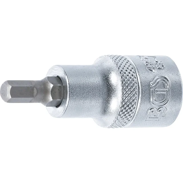 1/2" DADO CON PUNTA HEXAGONAL 53 MM DE LARGO 6 MM