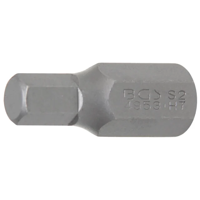 PUNTA HEXAGONAL 30 MM CORTA 3/8" ,  7 MM