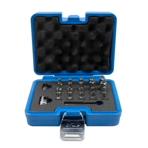 JUEGO 23  PIEZAS DE PUNTAS T-STAR (TORX) PLUS (TORX)