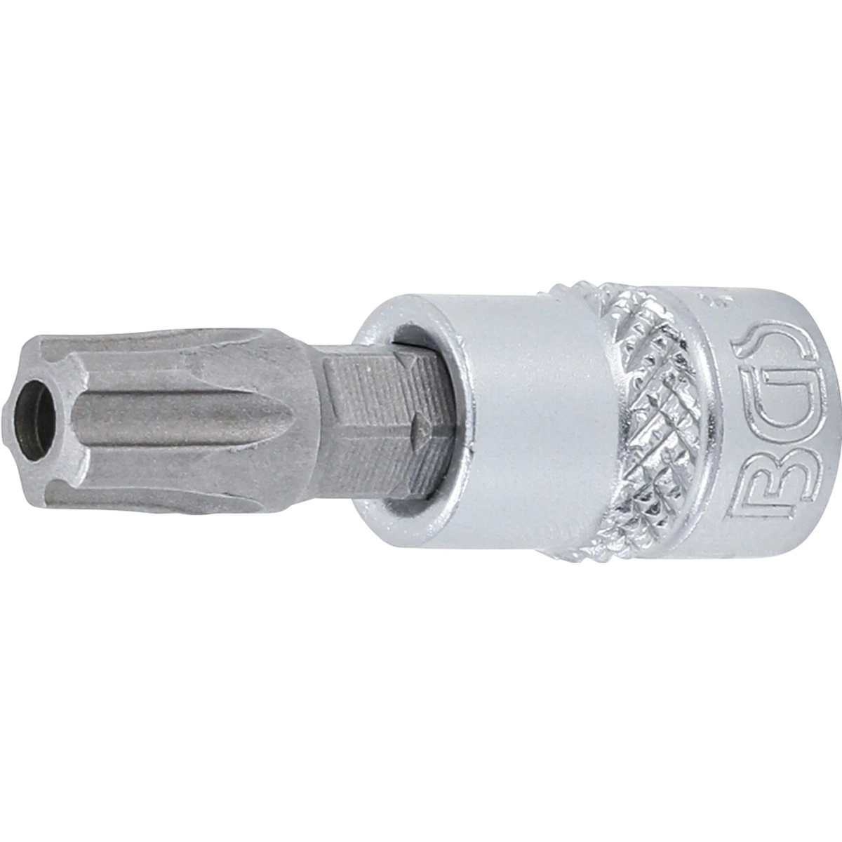 1/4" DADO CON PUNTA TORX (T-STAR (TORX)),INVIOLABLE, TS 45X38 MM