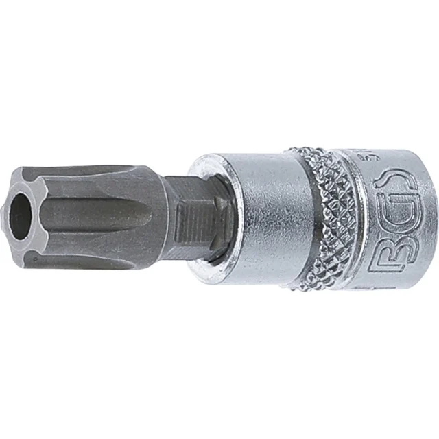 1/4"  DADO CON PUNTA  TORX (T-STAR (TORX)),INVIOLABLE, TS 50X38 MM
