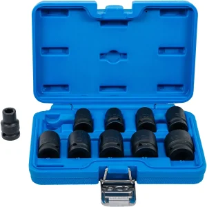 JUEGO 10 PIEZAS DE DADOS DE IMPACTO 1/2"