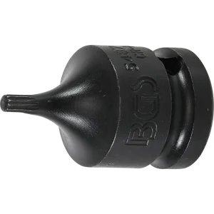 DADO CON PUNTA DE IMPACTO | ENTRADA 12,5 MM (1/2") | DENTADO MÚLTIPLE INTERIOR (PARA XZN) M4