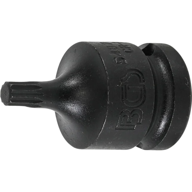 DADO CON PUNTA DE IMPACTO | ENTRADA 12,5 MM (1/2") | DENTADO MÚLTIPLE INTERIOR (PARA XZN) M6