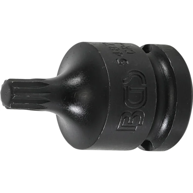 DADO CON PUNTA DE IMPACTO | ENTRADA 12,5 MM (1/2") | DENTADO MÚLTIPLE INTERIOR (PARA XZN) M8
