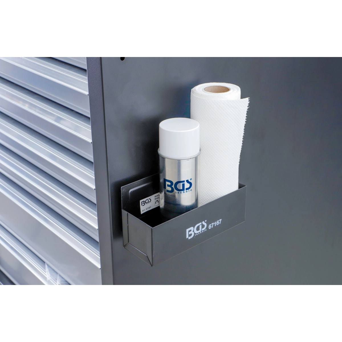 BANDEJA MAGNÉTICA PARA AEROSOLES | 210 MM - Imagen 2