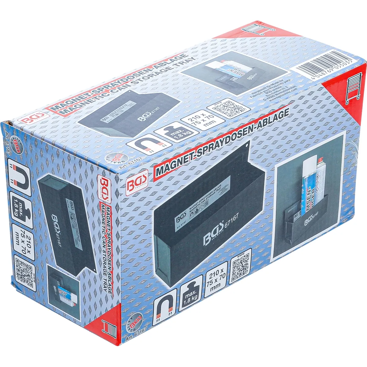 BANDEJA MAGNÉTICA PARA AEROSOLES | 210 MM - Imagen 6