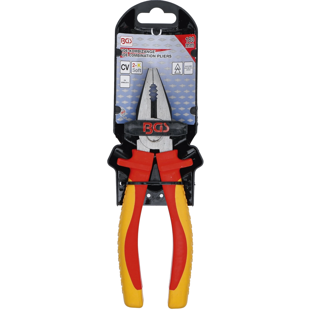 PINZA UNIVERSAL PLANO VDE 180 MM - Imagen 4