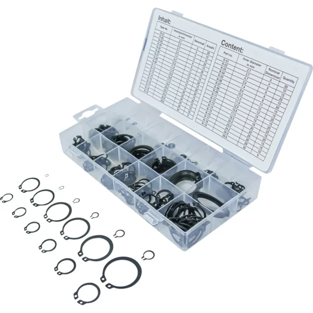 300 PIEZAS ANILLOS EXTRIORES, 3-32 MM