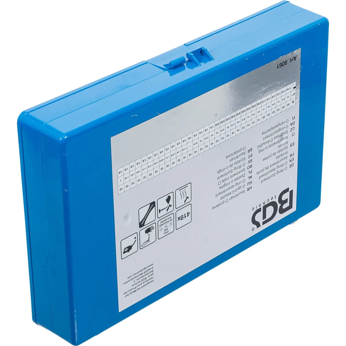 419 PIEZAS DE JUNTAS TORICAS, 1/8 - 2 DE DIAMETRO - Imagen 5