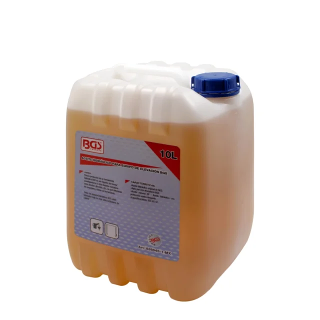 ACEITE ESPECIAL PARA RAMPAS HIDRAULICAS BGS | 10 L
