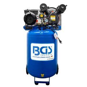 COMPRESOR DE AIRE VERTICAL | 4 HP (3 KW) | PRESIÓN 123 PSI (8.5 BAR) | FLUJO DE AIRE 250 L/MIN | TANQUE DE 120 L