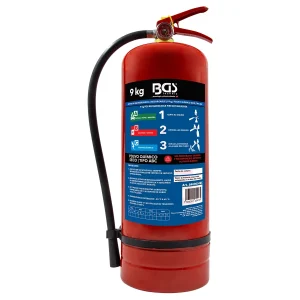 EXTINTOR  DE EMERGENCIA RECARGABLE | 9 KG / 19.8 LB | POLVO QUIMICO ABC