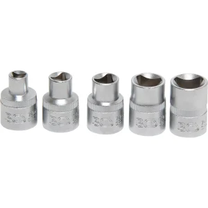 JUEGO 5 PIEZAS DE DADOS DE 3 CARAS, M5 - M12 (8 - 16,5 MM)