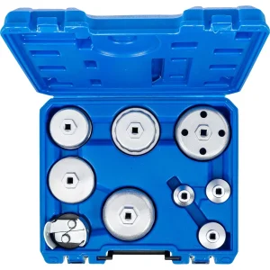 JUEGO 9 PIEZAS DE CAZOLETAS PARA FILTROS DE ACEITE