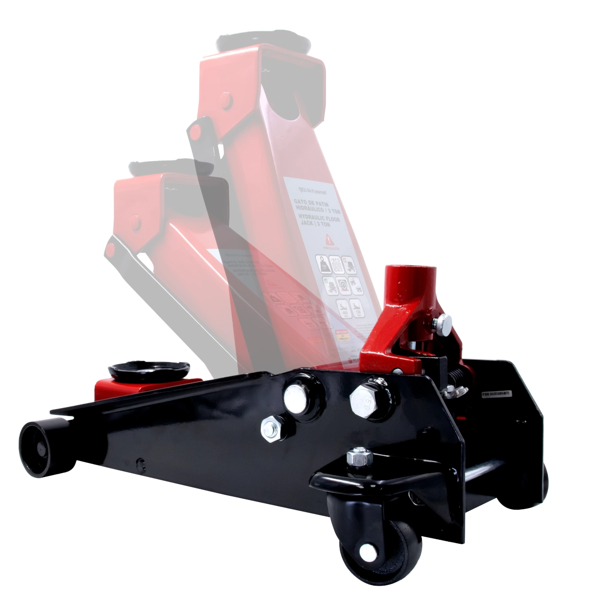 GATO DE PATIN | 3 TON | BGS DIY - Imagen 4